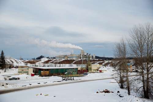 Snowy Industry Photo