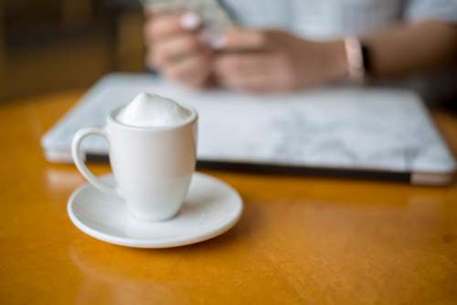 Coffee Work Table Free Photo