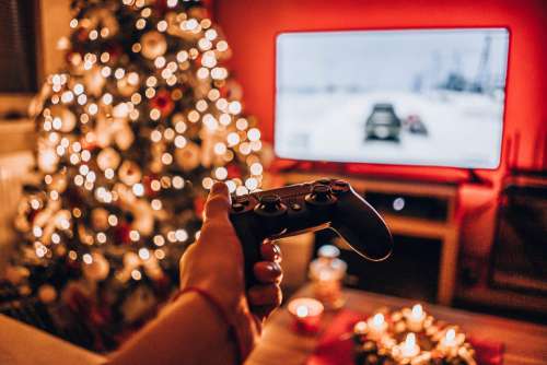 Christmas Playstation Gaming Free Photo