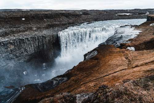 Dettifoss Waterfall in Iceland Free Photo