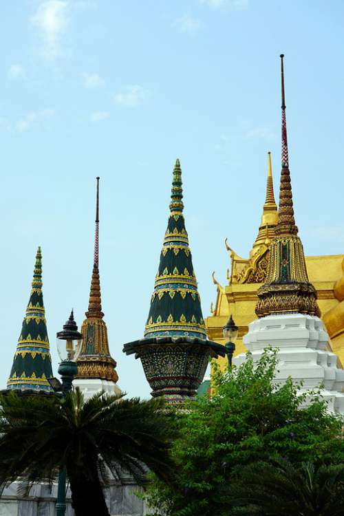 Thailand Royal Palace Palace Bangkok Asia Buddhism