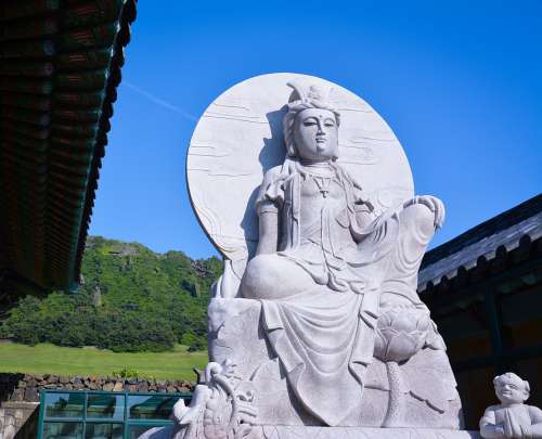 Goddess Buddhist Buddhism Religion Sculpture