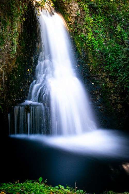 Waterfall Water Longtime Exposure Stream Nature