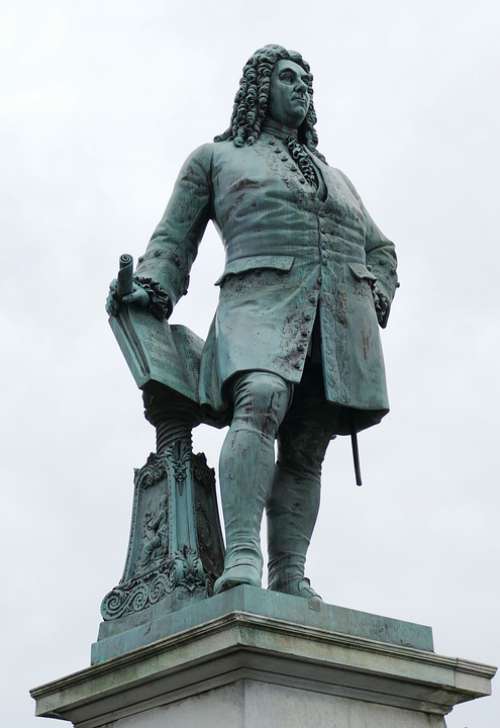 Monument Georg Friedrich Händel Handel Saxony-Anhalt