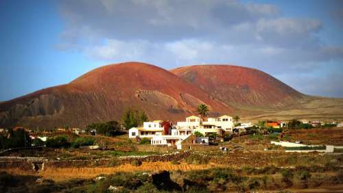 Canary Islands Fuerteventura Vacations Mountains