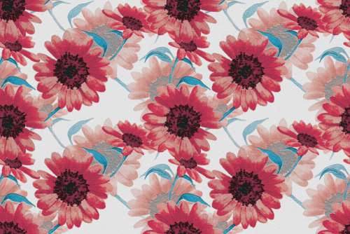 Floral Pattern Background 1800