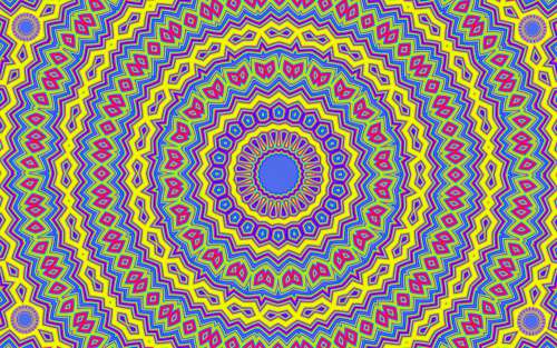 Kaleidoscope Background Pattern