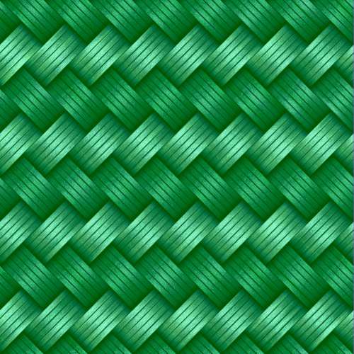 Green Weave Background Seamless