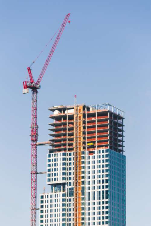 building construction city crane engineering