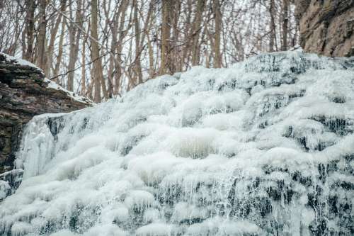 Frozen Falls Photo