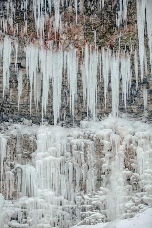 Icicles Wall Photo