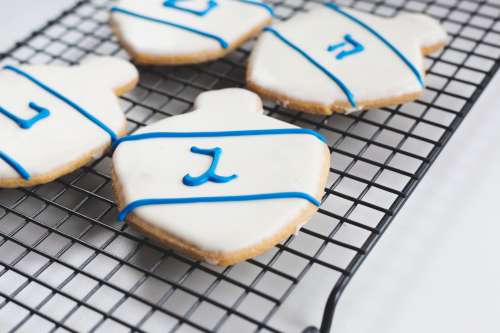 Hanukkah Cookies Photo