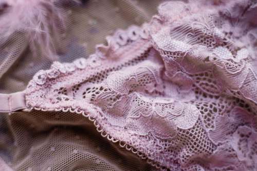 Pink lace lingerie 3
