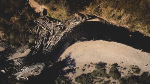 River Aerial Free Photo