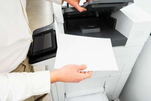 office equipment supplies paper copier