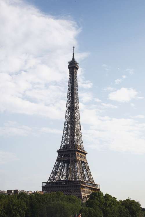 Eiffel Tower On A Sunny Day Photo