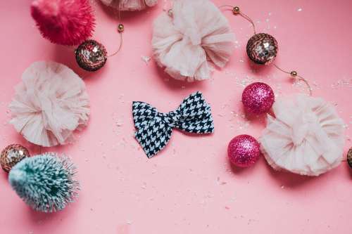 Pink Festive Decorations Photo