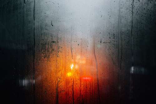 Foggy Window Photo