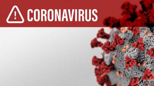 Coronavirus Alert with copyspace