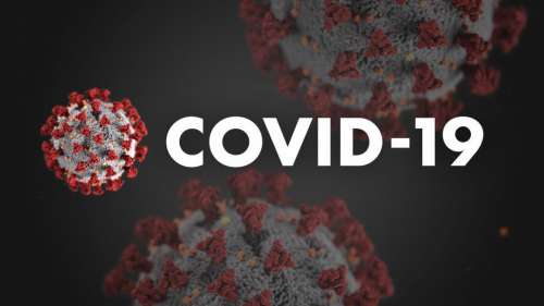 COVID-19 Coronavirus Photo Illustration Dark Background