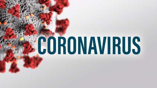 Coronavirus COVID-19 Background with copyspace