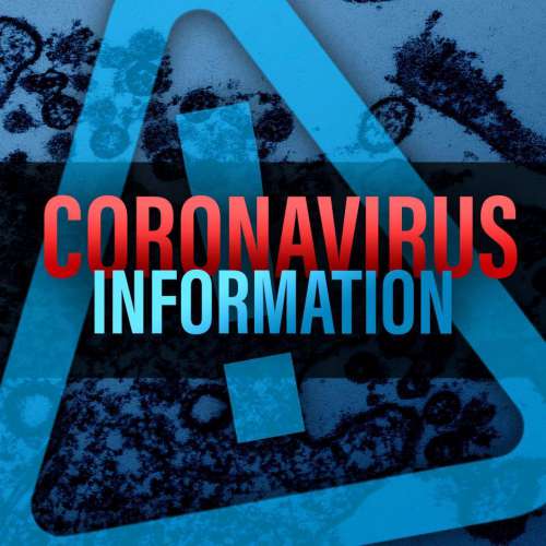 Coronavirus Information Illustration - Blue