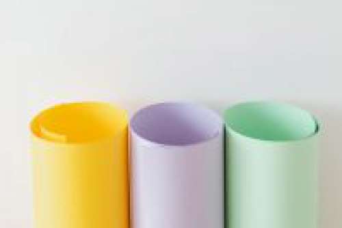 Colored paper rolls