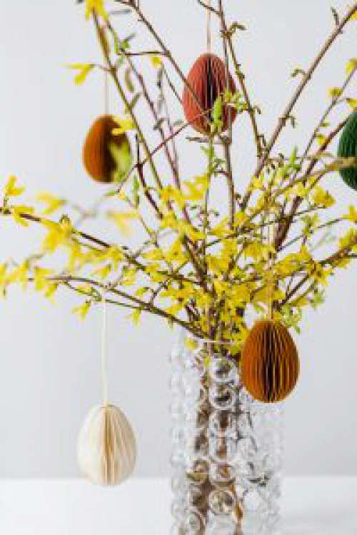 Easter with Forsythia
