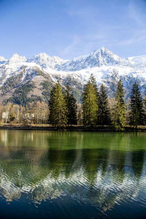 Mountains Of Chamonix, Alps