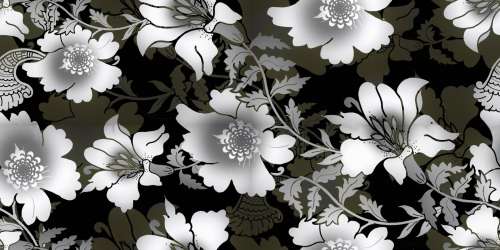 Floral Pattern Background 2033