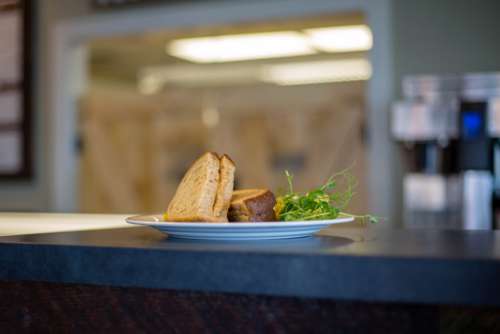 sandwich food plate table meal