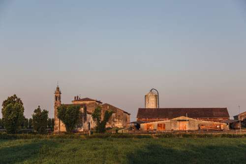 Italian Farm Buildings Photo