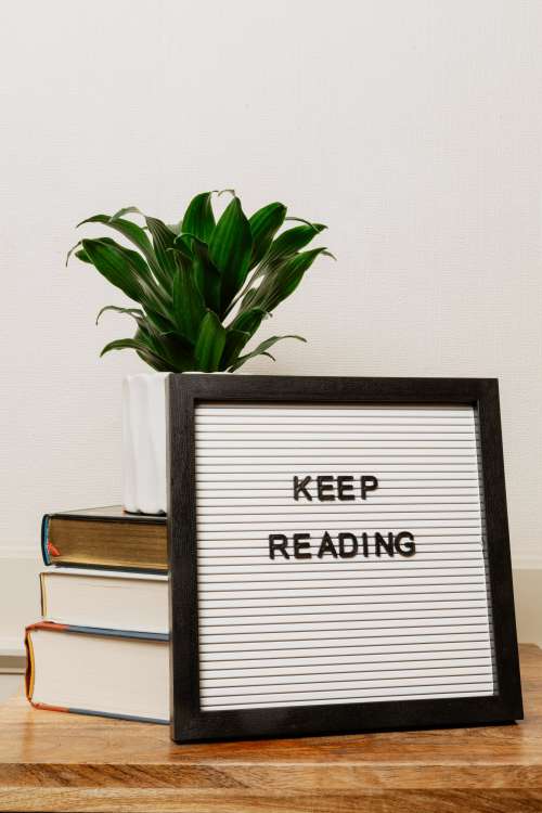 Keep Reading Photo