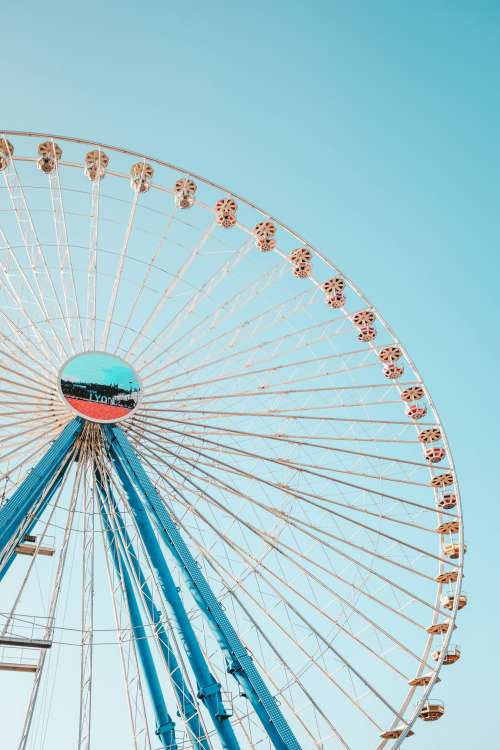 Ferris Wheel On A Summer Day Photo
