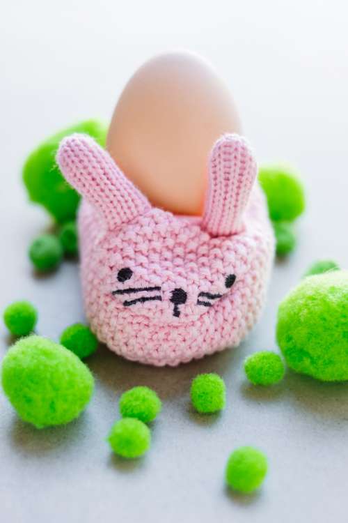 Knitted Easter Bunny