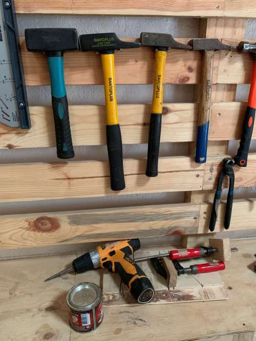 carpentry, wood, hammer, carpenter, tools, equipment, pliers, screwdriver, hand tool, drill, steel, exhibition