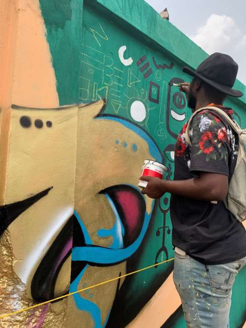 graffiti, street art, craft, drawings, painting wall, man, people, effet graff, work, painter, festival, mural, handmade
