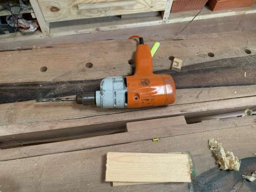 industry, wood, carpentry, tool, equipment, carpenter, dig, electric drill