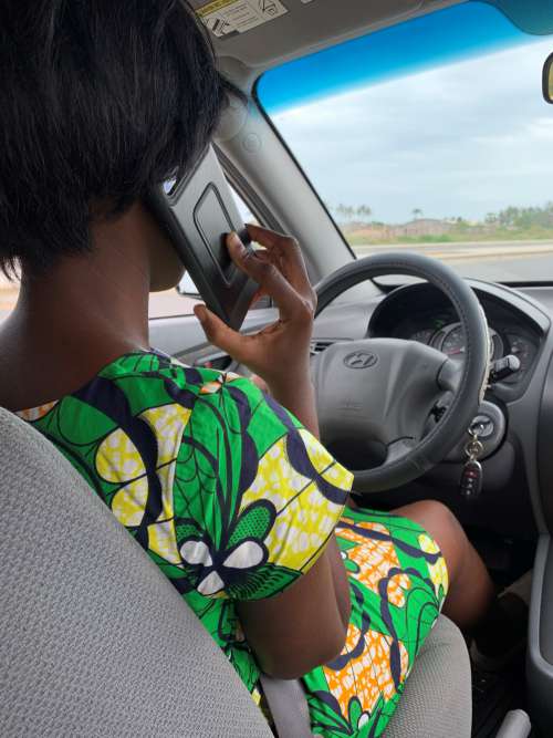 people, woman, driver, driving, phone user, road trip, steering wheel, travel, car, transport, road safety