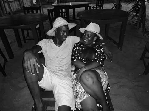 people, man, woman, lovers, couple, romance, look, black and white, love, posture, facial expression, smile, happiness, cute, joy, hat
