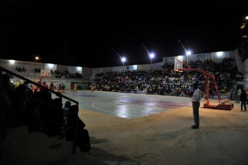 players, team, game, matchday, stadium, basketball, sport, tournament, competition, fan, stand, ground