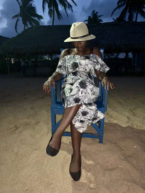 woman, people, straw hat, fashion, looking, night, sitting, class