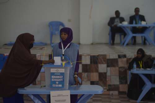 polling station, ballot box, women, veil, scarf, election, monitoring, people, democracy, citizenship, citizen