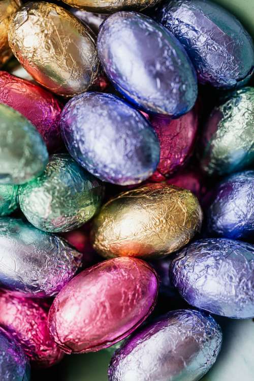 Colorful eggs