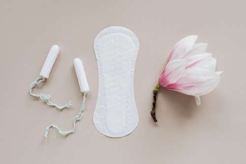 Women's hygiene products - sanitary pads and tampon