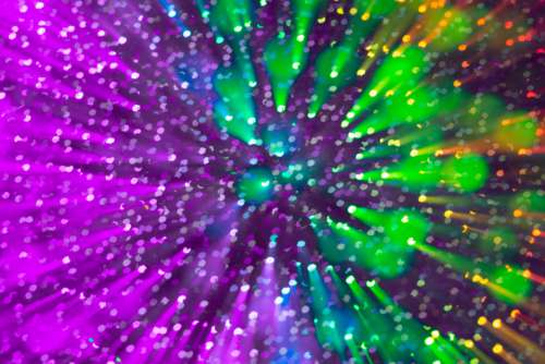 Colored Particles Free Photo
