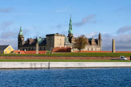 Distance View of Kronborg Castle