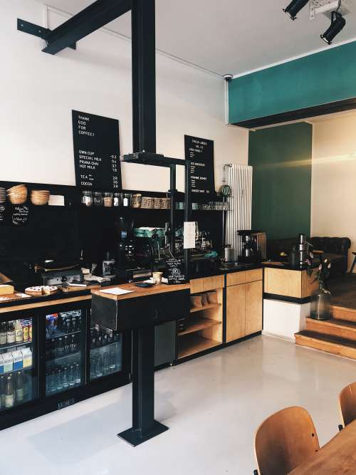 Self-Serve Coffee Shop Photo
