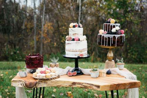 A Wedding Dessert Table Photo