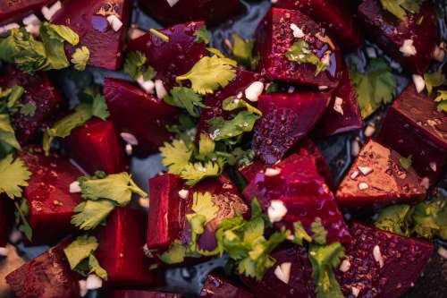 Seasoned Beetroot Salad Photo